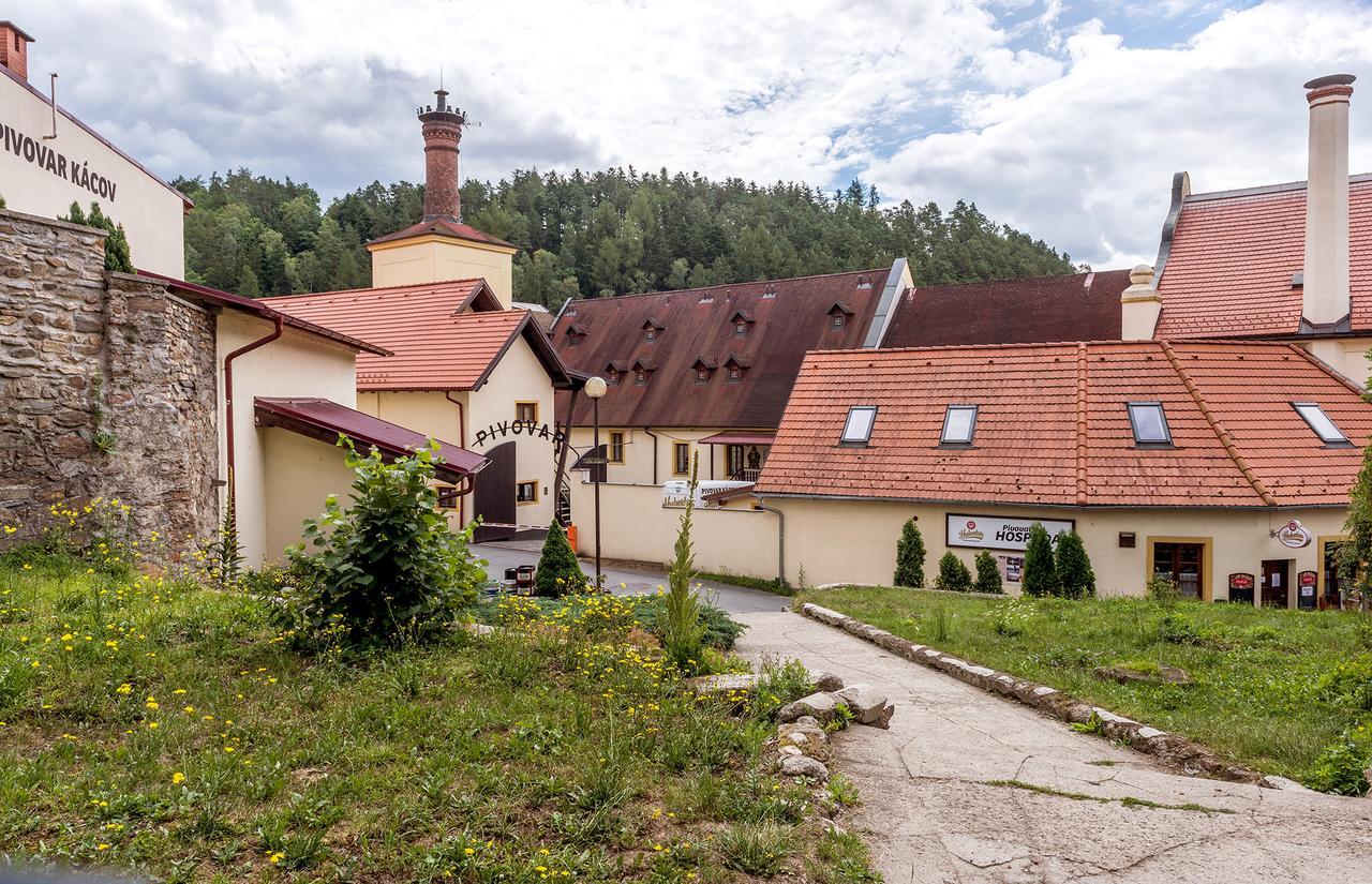 Pivovar Hubertus Kácov Exterior foto